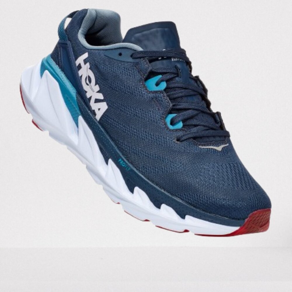 HOKA ONE ONE Mens Elevon 2 Running Shoes Size 10 in Blue